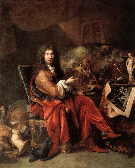 Portrait of Charles Le Brun